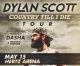 Dylan Scott: Country Til I Die Transportation